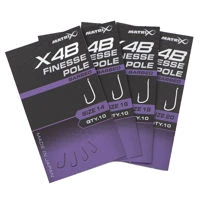 Matrix X4B Finesse Pole Barbed Spade End Hooks